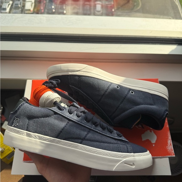 Devin Booker x Nike Blazer Low 'Detroit Tigers Pack - College Navy'